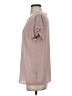 Pim + Larkin Pink Short Sleeve Blouse Size S - photo 5