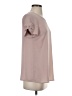 Pim + Larkin Pink Short Sleeve Blouse Size S - photo 4