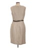 DressBarn 100% Polyester Tweed Tan Casual Dress Size 12 - photo 2