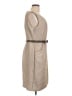 DressBarn 100% Polyester Tweed Tan Casual Dress Size 12 - photo 4