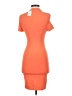 Cotton On Solid Orange Casual Dress Size XS - photo 2