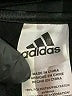 Adidas 100% Polyester Black Zip Up Hoodie Size 6 - photo 3