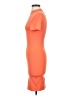 Cotton On Solid Orange Casual Dress Size XS - photo 5