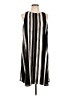 Apt. 9 100% Polyester Stripes Black Casual Dress Size L - photo 1
