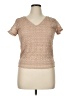 Worthington Tan Short Sleeve Top Size XL - photo 1