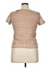 Worthington Tan Short Sleeve Top Size XL - photo 2