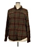 George Plaid Brown Long Sleeve Button-Down Shirt Size 2X - photo 1