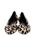 Gianni Bini 100% Leather Animal Print Tan Flats Size 8 - photo 2
