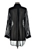 Collective Concepts 100% Polyester Polka Dots Black Long Sleeve Blouse Size M - photo 2