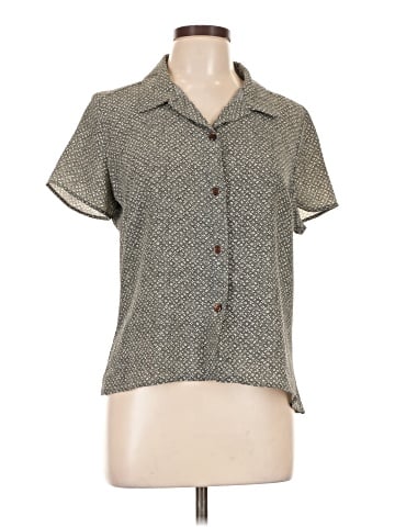Kathy Ireland Short Sleeve Blouse (view 1)