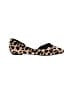 Gianni Bini 100% Leather Animal Print Tan Flats Size 8 - photo 1