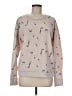 LC Lauren Conrad Print Pink Sweatshirt Size M - photo 1