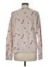 LC Lauren Conrad Print Pink Sweatshirt Size M - photo 2
