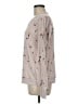LC Lauren Conrad Print Pink Sweatshirt Size M - photo 5
