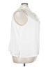 CeCe 100% Polyester Ivory Sleeveless Blouse Size 3X - photo 4