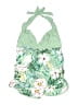 Unbranded Tropical Green Swimsuit Top Size XL - photo 1