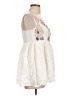 Lulus 100% Rayon Ivory Sleeveless Blouse Size L - photo 4