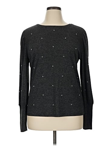 Ann Taylor Long Sleeve Top (view 1)