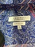 Foxcroft 100% Cotton Paisley Blue Long Sleeve Button-Down Shirt Size 6 - photo 7