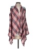 Cato 100% Cotton Plaid Pink Kimono Size S - photo 1