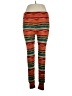 Lularoe Print Orange Leggings Size 1X (Tall & Curvy) - photo 1