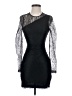 BCBGeneration 100% Nylon Black Cocktail Dress Size 0 - photo 1