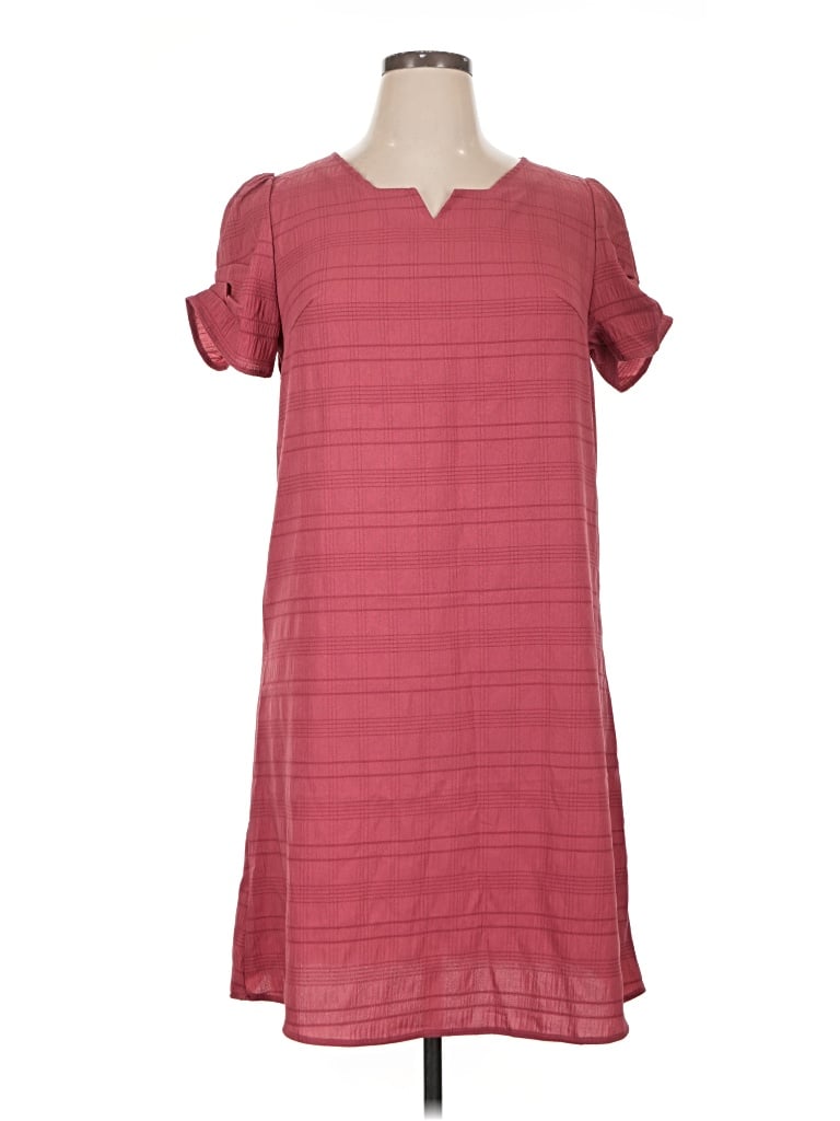 Pre-owned Emery Rose Casual Dress In Burgundy