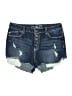 rue21 Blue Denim Shorts Size 15 - 16 - photo 1