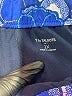 T by Talbots Print Blue Skort Size 2X - photo 3