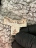 Hem & Thread 100% Polyester Ivory Coat Size M - photo 6