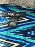 Style&Co 100% Polyester Chevron-herringbone Blue Long Sleeve Blouse Size XL - photo 7