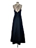 Bari Jay 100% Polyester Blue Cocktail Dress Size 5 - 6 - photo 2