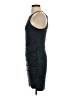 Aqua Solid Black Cocktail Dress Size S - photo 5