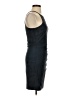 Aqua Solid Black Cocktail Dress Size S - photo 4
