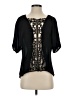 Eyeshadow 100% Polyester Black Short Sleeve T-Shirt Size S - photo 1