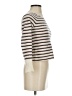 Madewell 100% Cashmere Stripes Ivory Cashmere Pullover Sweater Size XXS - photo 4