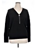 MICHAEL Michael Kors Black Long Sleeve Top Size XL - photo 1