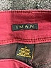 IMAN Burgundy Jeans Size 12 - photo 4