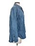 Athleta 100% Tencel Blue Long Sleeve Button-Down Shirt Size S - photo 4