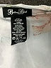 Brittany Black 100% Polyester White 3/4 Sleeve Blouse Size XL - photo 7