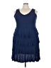 Style&Co Blue Cocktail Dress Size 3X - photo 1