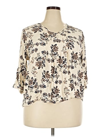Fun2Fun 3/4 Sleeve Blouse (view 1)