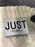 Just Female Ivory Pullover Sweater Size S - photo 7