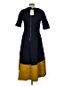 Boden Color Block Blue Casual Dress Size 10 (petite) - photo 2