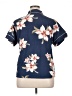 Unbranded Floral Blue Short Sleeve Blouse Size XL - photo 2
