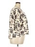 Fun2Fun 100% Rayon Floral Ivory 3/4 Sleeve Blouse Size 2X - photo 4