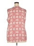 Van Heusen 100% Polyester Pink Sleeveless Blouse Size XXL - photo 2