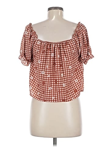Papaya Short Sleeve Blouse (view 2)