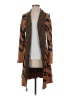 Leith Animal Print Brown Cardigan Size S - photo 1
