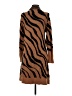 Leith Animal Print Brown Cardigan Size S - photo 2